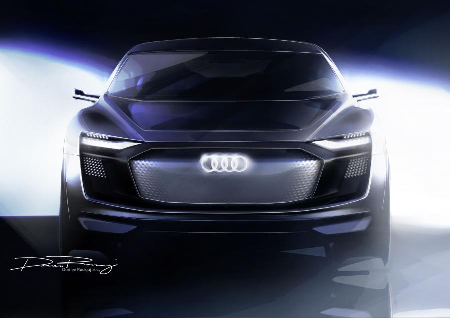 Эскиз Audi e-tron Sportback Concept 2017 года  (фото 28 из 35)
